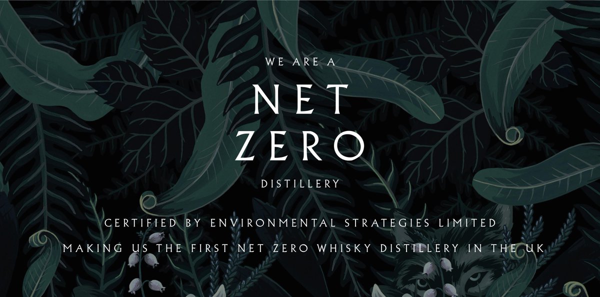 We are chuffed to say that we have been officially certified as net zero for our distillery production – a first for a UK whisky distillery, and 20 year's ahead of the industry's target. Find out more in our first sustainability report here: 

lnkd.in/dbqzpms

#netzero