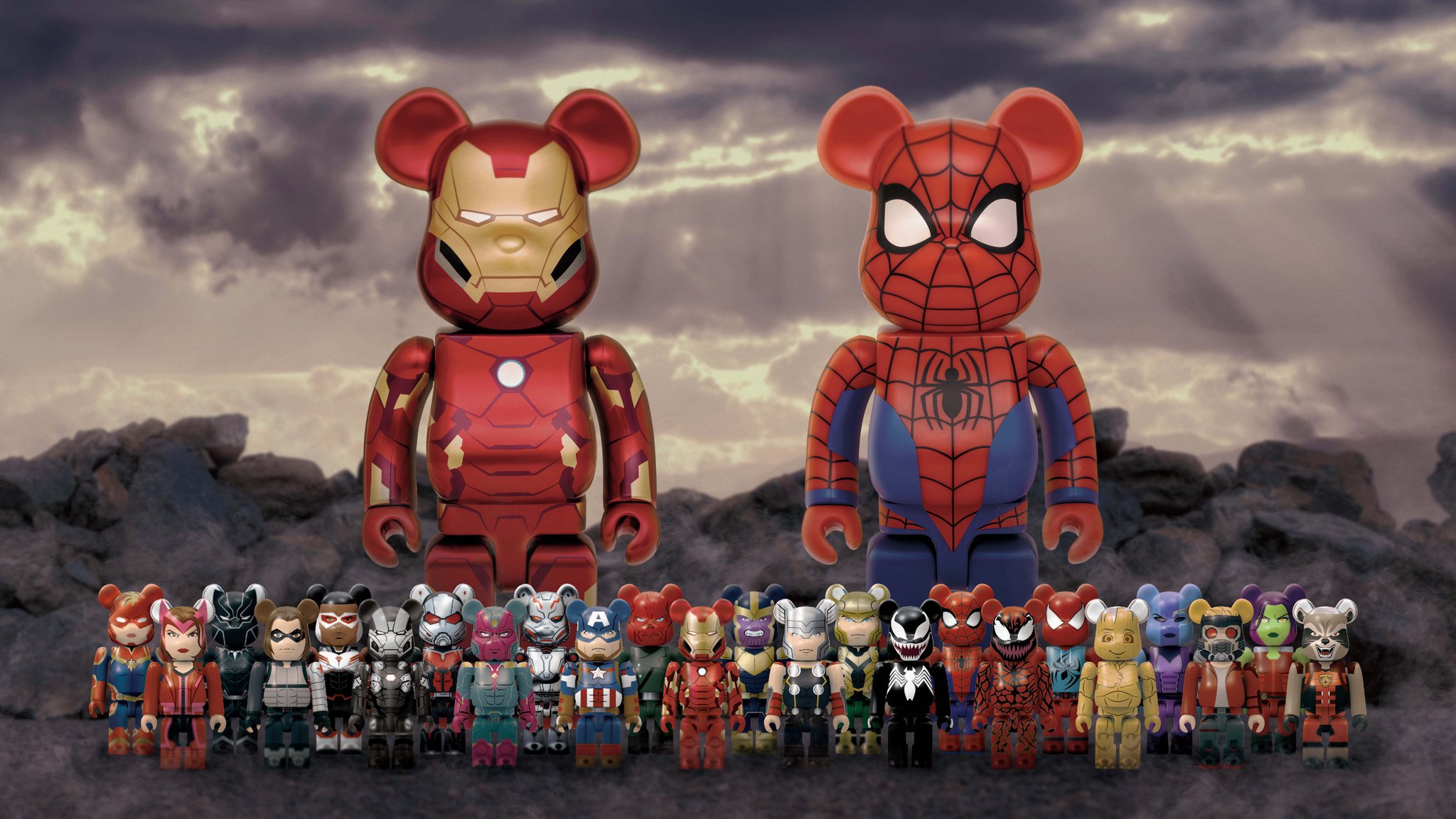 Marvel マーベル Happyくじ Be Rbrick 21 7 24 土 からファミリーマートで先行発売 初のベアブリック化が実現したキャラクターを含む 総勢25キャラクターが一挙集結 お気に入りのキャラクターデザインの ベアブリックをチェックしよう Marvel マーベル Happyくじ Be Rbrick 21 7 24 土 からファミリーマートで先行発売 初のベアブリック化が実現したキャラクターを含む 総勢25キャラクターが一挙集結 お気に入りのキャラクターデザインの ベアブリックをチェックしよう
