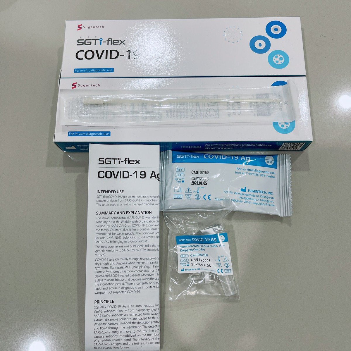 cmmd789's tweet photo. (#เปิดจอง) SGTi-flex COVID-19 Ag ของเข้า 18 กค *
#ชุดตรวจโควิดเกาหลี ได้รับการรับรองจากเกาหลี 
ความแม่นยำ 99% : ตรวจไม่พบเชื้อ
ความแม่นยำ 95% : ตรวจพบเชื้อ 

🦋 ชุดละ 390 บาท

#ชุดตรวจโควิด #ชุดตรวจโควิด19 #ชุดตรวจโควิดเกาหลี https://t.co/hl8lFJqEpd