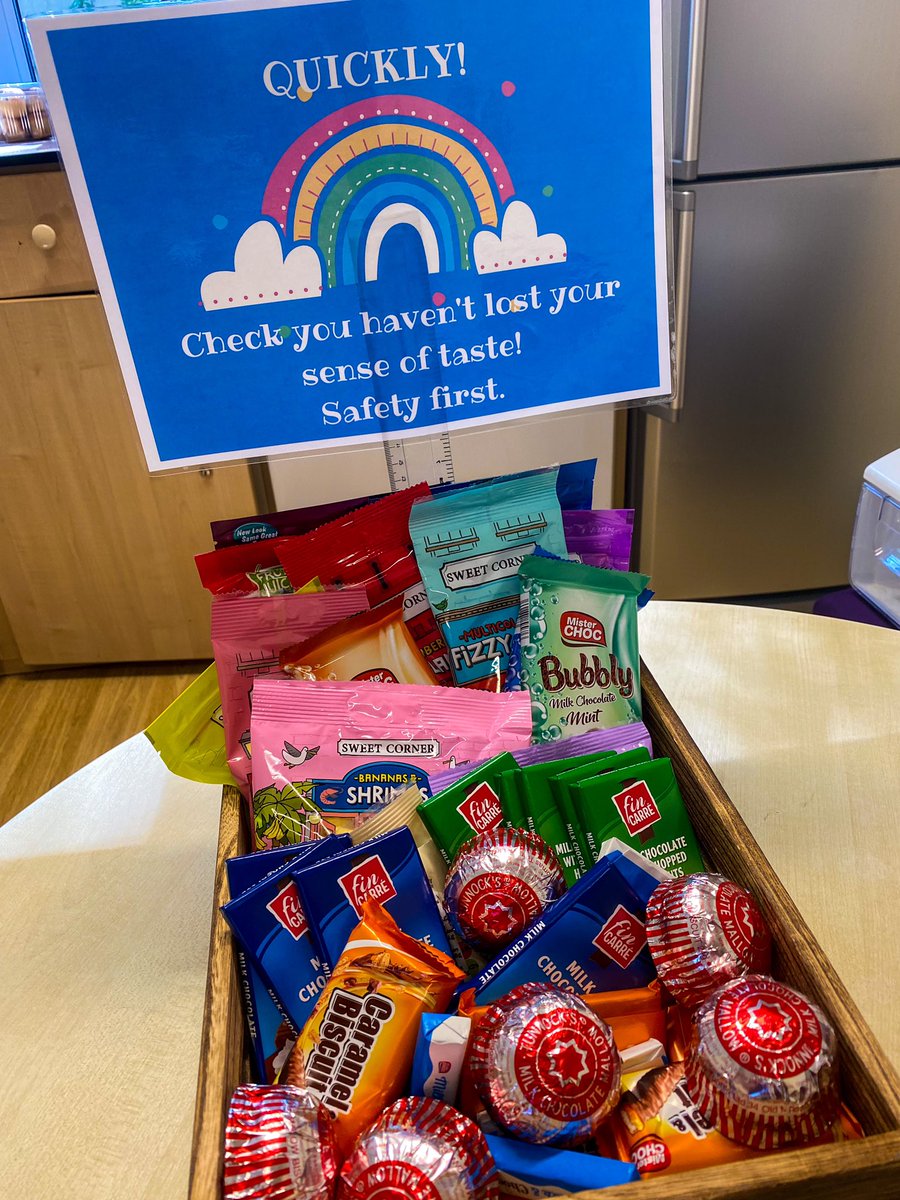 MsWarnersWorld's tweet photo. New addition to the staffroom. Anything to get us through the next week 🍬🍫🍭 https://t.co/wxIOLQEUTb