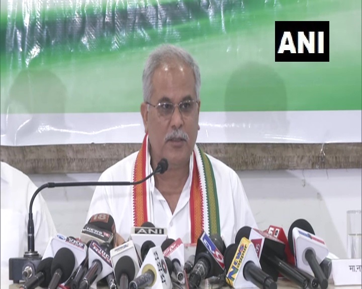 They are going to sell Air India & that Ministry has been given to Scindia. Air India's logo is 'Maharaja'. Both (Jyotiraditya Scindia & Air India) are saleable. One is going to be auctioned & the other has been given charge to sell it: Chhattisgarh Chief Minister Bhupesh Baghel