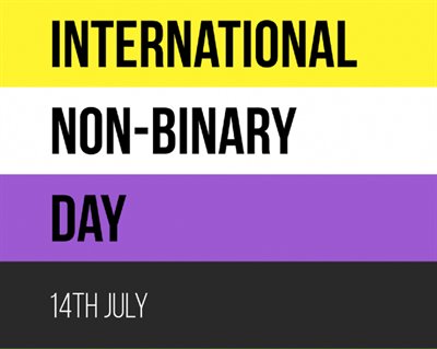 BPSSexualities's tweet photo. Happy International #NonBinaryDay. Today, we're raising awareness of non-binary identities. See the below thread for information, recommendations for inclusive practices and resources
💛🤍💜🖤 1/ https://t.co/sD3Hf7PxHy