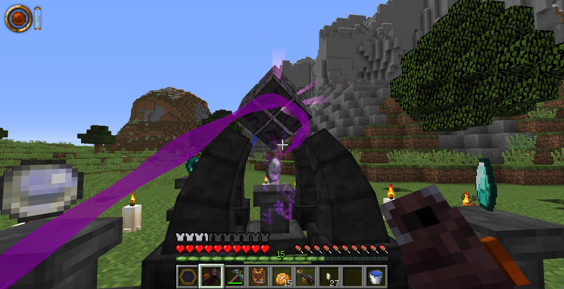 ケイ メインはマイクラ カイと魔法研究 久しぶりに魔法研究しました 今回は注入の儀式で上級焦点具を制作し 焦点細工器で魔法を作りました カイは回復の魔法 射撃 自分は炎の魔法 雷 を作りました やっと魔法っぽいもの作れました 笑 マイクラ