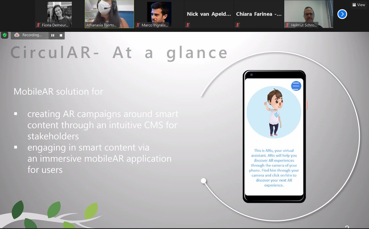 Our first Keynote Speaker for the day is Dr. ATHANASIA TSERTOU(@atsertou80) Innovation Manager at ICCS and founder of CIBOS Innovation. She is addressing the immersive technologies in the service of circularity and the environment.

#ResponsiveTechnologies #PlayfulPlatforms