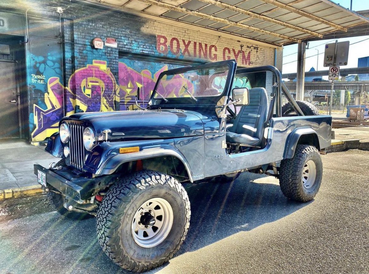 7SlotSociety's tweet photo. Classics never die! Look at this beauty!
Credit: CJ_Ocho_Jeeping

#Jeep #CJ #JeepCJ #JeepLife #JeepWave
#Offroad #Explore #Adventure #4x4 #Overland
#JeepBuild #JeepBeef #JeepTeam #JeepCrew
#SevenSlotSociety #SevenSlot #SevenSlots #7Slot #7SlotSociety https://t.co/qGD98gmZGO