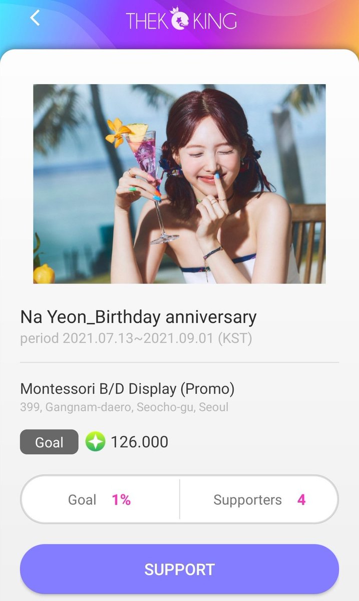 [THEKKING]
Thekking hasn't responded to us yet. We will continue to pursue &amp; check if they can combine the project or at least terminate the old one to avoid confusion. We'll also try to get partial refund of stars. Collect &amp; drop stars on new one with 126K goal (+)