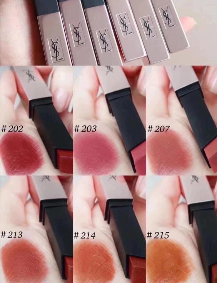 Ysl Slim Glow Matte Lipstick Swatches The Slim Glow Matte Ysl Yves