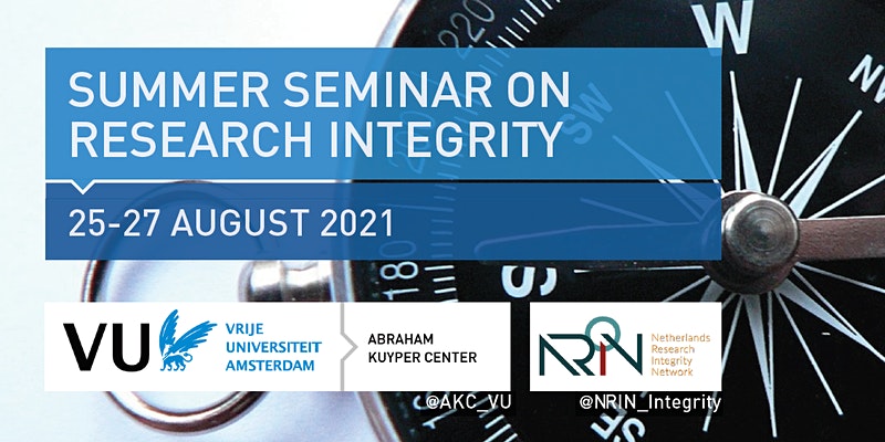 Summer Seminar on Research Integrity (25-27 Aug. 2021): Call for Proposals! Excited to share your own research on the Summer Seminar on Research Integrity? We invite participants to submit a 5-min presentation with a short abstract, before July 31. Info: spkl.io/601943kxU