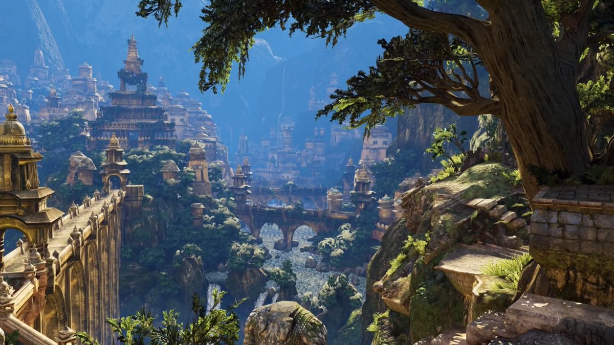 The lost city игра. Анчартед 2 Шамбала. Шамбала Шангри ла. Uncharted 2 Шамбала Шангри ла концепт арт. Uncharted Шамбала.