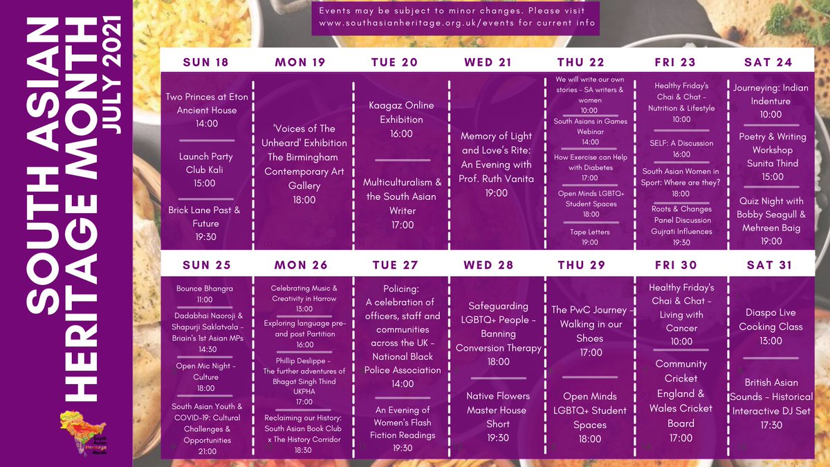 South Asian Heritage Month tweet media