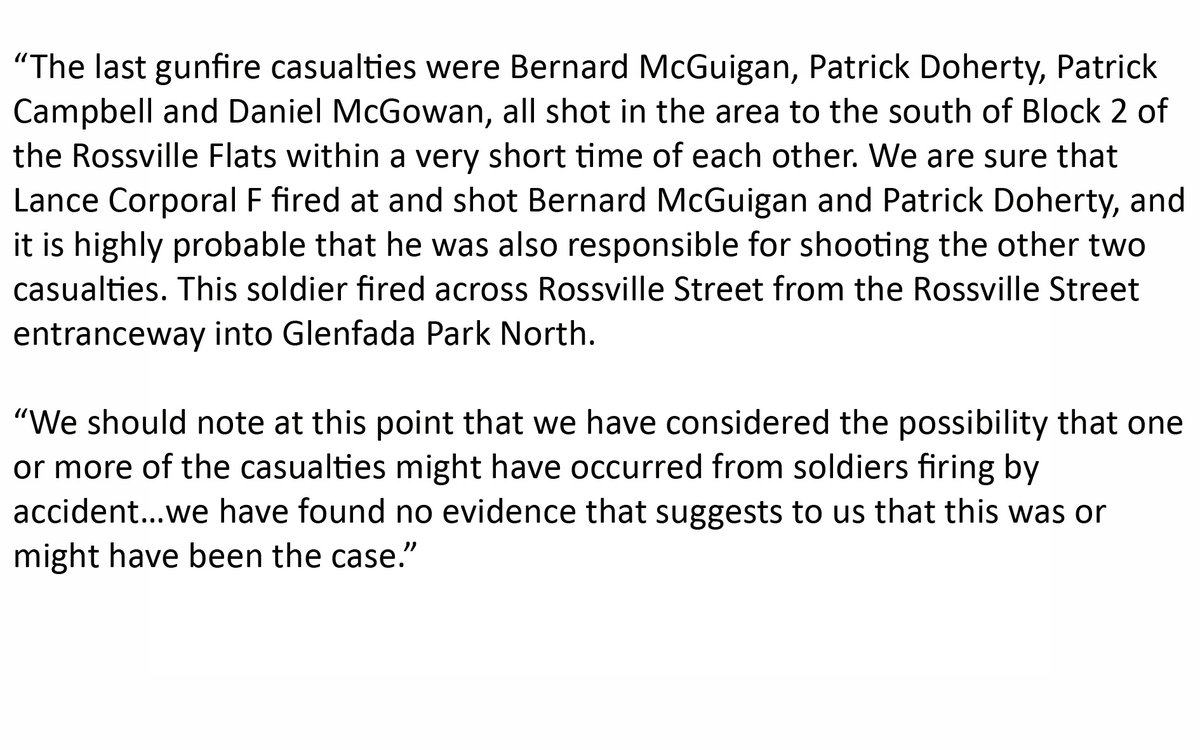 AdyKerr's tweet image. As Soldier F looks likely to benefit from the British Government's attempt to reassure current soldiers that they too will have impunity when their time comes, it is worth remembering what the former Justice of the Supreme Court of the United Kingdom said about him.