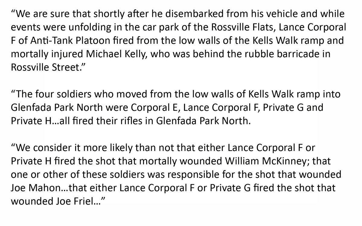 AdyKerr's tweet image. As Soldier F looks likely to benefit from the British Government's attempt to reassure current soldiers that they too will have impunity when their time comes, it is worth remembering what the former Justice of the Supreme Court of the United Kingdom said about him.