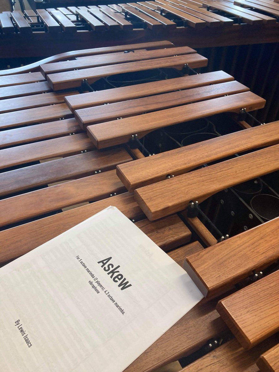 The red light is on! Ready to record the prize winning composition of the <a href="/PercWorks/">PercWorks</a> competition🥁🔴