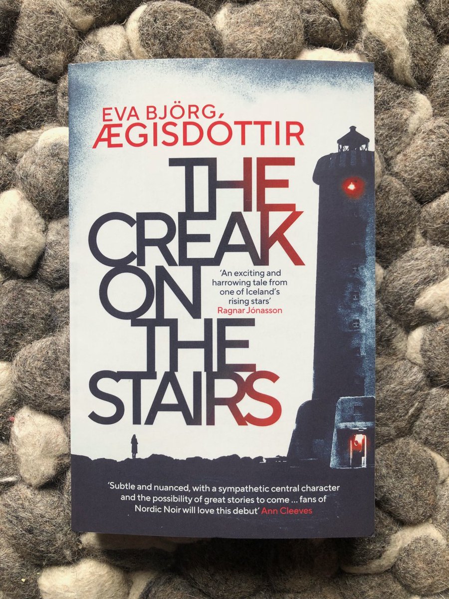 CogitoBooks's tweet photo. We're journeying to a cold, windswept #Iceland tonight for our #CrimeBookGroup when we'll be talking about the sinister secrets of a small town in #EvaBjörgÆgisdóttir's absolutely gripping #TheCreakontheStairs @OrendaBooks Can't wait! #ScandiNoir #crimefiction https://t.co/wvU3vjn1UJ