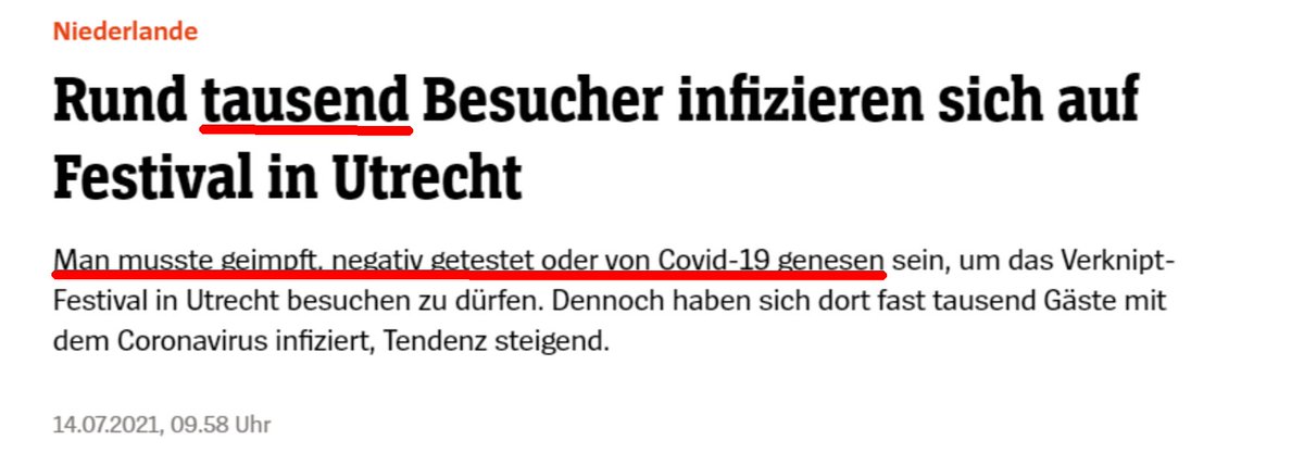 Alle geimpft oder negativ getestet. Was kann da schon schief gehen ?