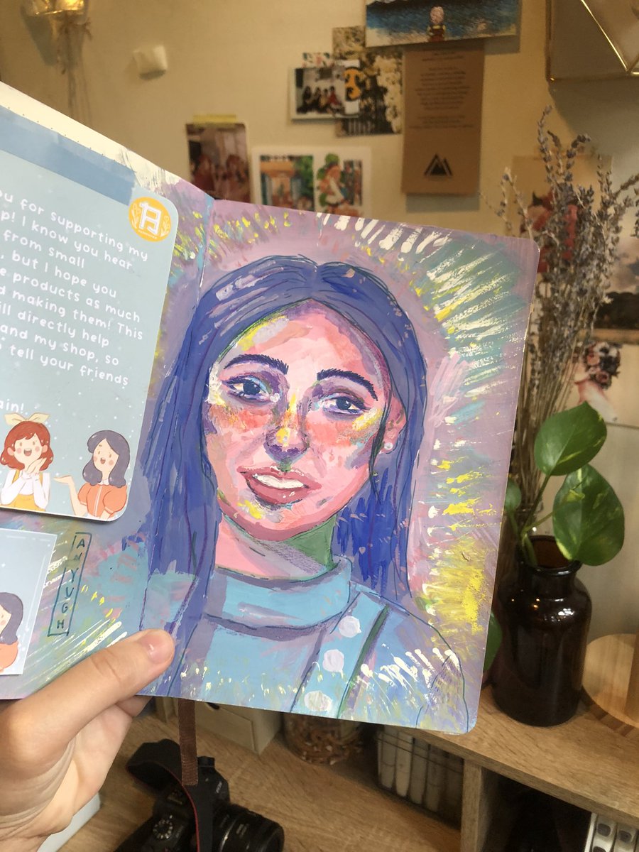 anyafajardo_'s tweet photo. just sharing sum of my gouache paintings~ https://t.co/9HqTyN19ox