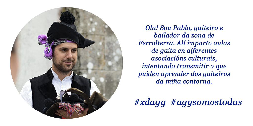 AGGtradicion's tweet photo. ¿Qué outro compoñente da #XuntaDirectiva da Asociación de Gaiteirxs Galegxs @AGGtradicion imos presentarche? Hoxe toca Pablo Argüeso
#agg #xdagg #aggsomostodas https://t.co/JpQIMdeczU