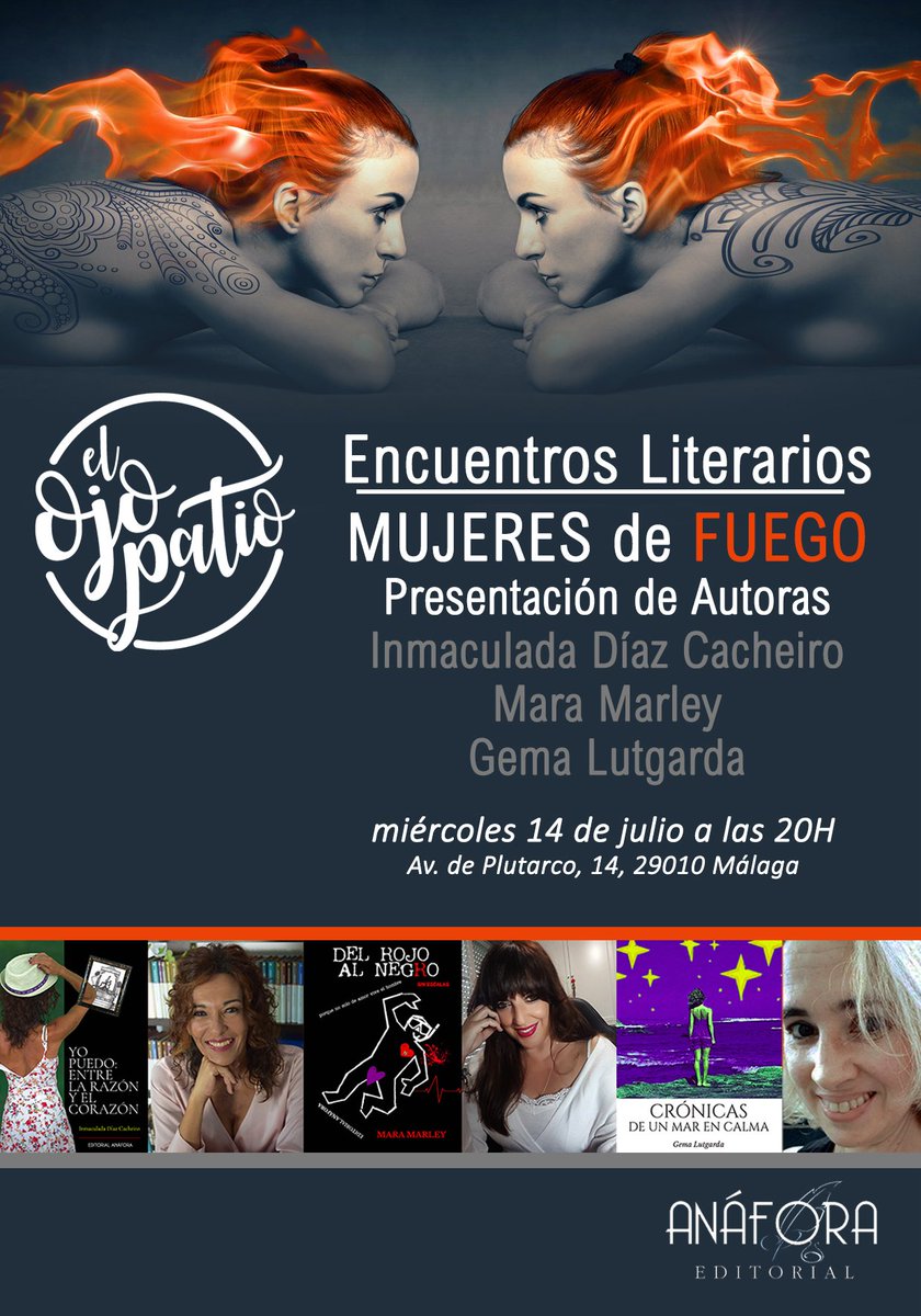 <a href="/el_hyde/">El Gabinete Hyde</a> está en #RESTAURANTEOJOPATIO 
#encuentroliterio colabora #editorialanafora
Miércoles 14 de julio. Aforo limitado. Medidas COVI 19. 
Os esperamos. Para asistir, enviar mail de asistencia a elgabinetehyde@gmail.com
