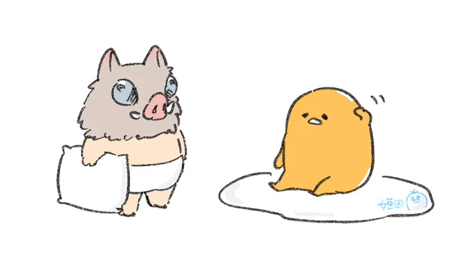 「入れて」と圧をかけてくるいのすけ 