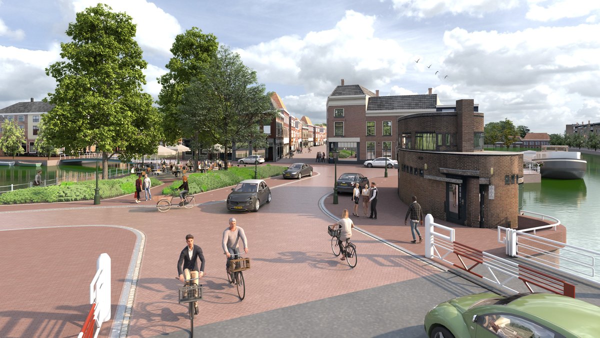 Vandaag heeft het college het uitvoeringsbesluit voor het Havenplein vastgesteld. Dit project heeft als doel de verkeersveiligheid voor fietsers en voetgangers te verbeteren en het plein te vergroenen. In het eerste kwartaal van 2022 wordt gestart met de werkzaamheden.