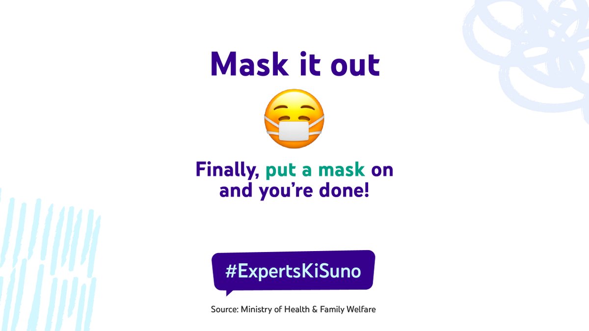 YouTubeIndia's tweet photo. What to wear when you're going to get vaccinated (hint: an appropriate outfit)👕
For more details on COVID-19 and vaccines, visit https://t.co/q86Rexp059
#ExpertsKiSuno https://t.co/Ev91kebGaW
