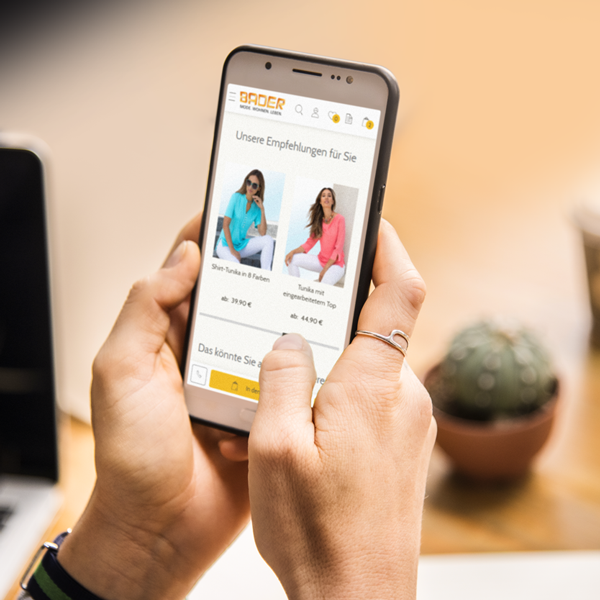 GK_Software_SE's tweet photo. At #BADER, customers are the center of attention. In the online store and newsletter, they receive product recommendations tailored to their individual interests. Read how the B2C retailer puts this into practice. https://t.co/ueQQfhcQtl #Personalization #AI #prudsys #GKSoftware https://t.co/T3qxBTIkat