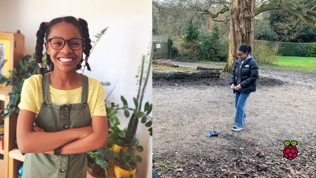 Raspberry_Pi's tweet image. "In coding and robotics, I found something I really loved, and I wanted to share it with my friends."
We're proud to be part of Avye's journey and excited to share her story with you: raspberrypi.org/blog/community…
❤️ Like & share to inspire others! #BeInspired #MyCodingStory ❤️