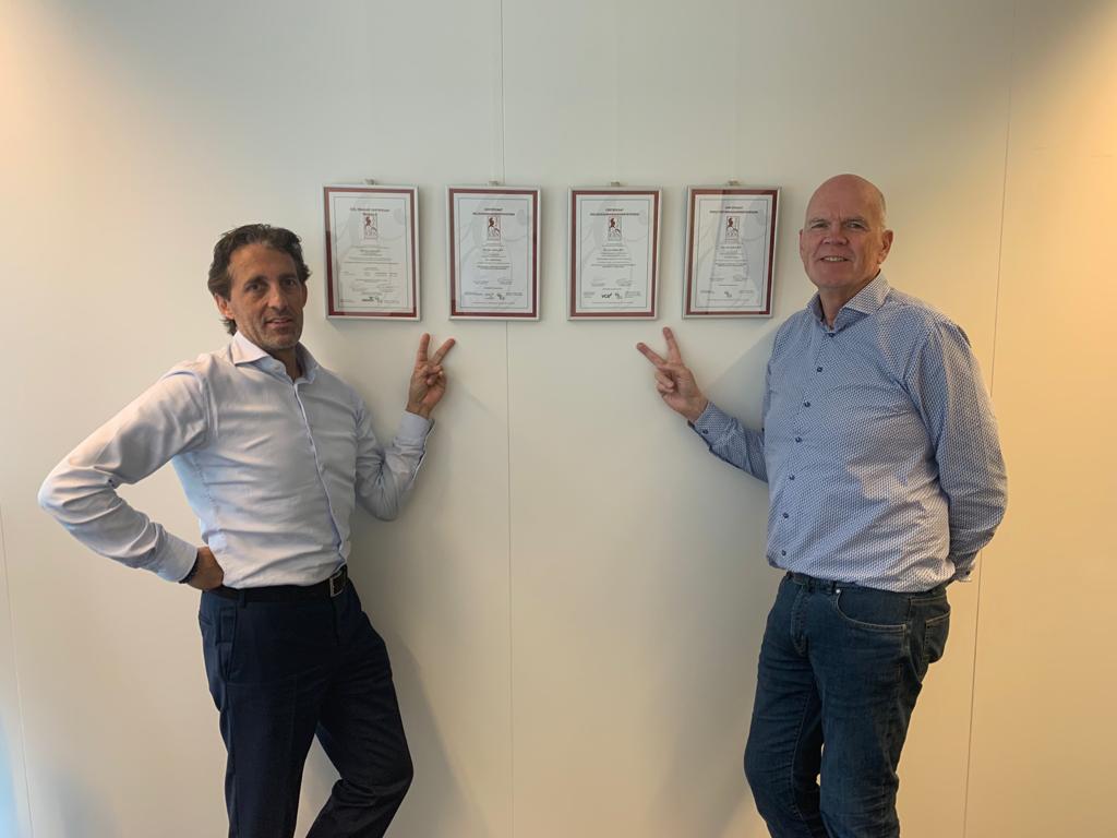 Wij geloven in duurzaamheid en vinden het noodzakelijk dat wij als organisatie hierin een bijdrage kunnen leveren. Daarom zijn wij trots om te kunnen melden dat wij naast ISO9001 en VCA** ook onze ISO14001 en CO2 prestatieladder certificaat in ons bezit hebben! #duurzaamheid