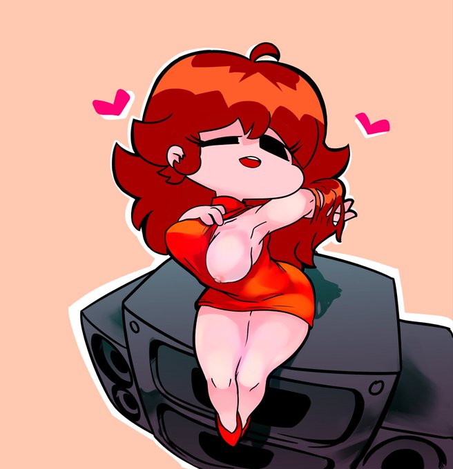 Friday Night Funkinのガールフレンドちゃんおっぱいでかいから好き 