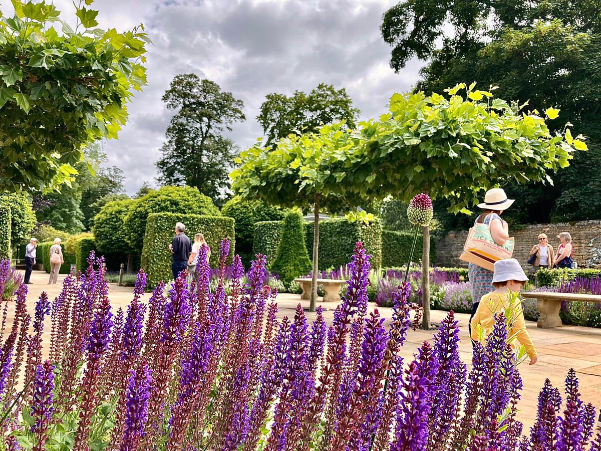 burghleyhouse's tweet photo. It has been a beautiful day in the Garden of Surprises 💜 

It’s set to be a glorious week of weather so why not plan a visit to Burghley? ☀️

Your Visit: https://t.co/X0dDRyTwOU https://t.co/sdojMQkp7K