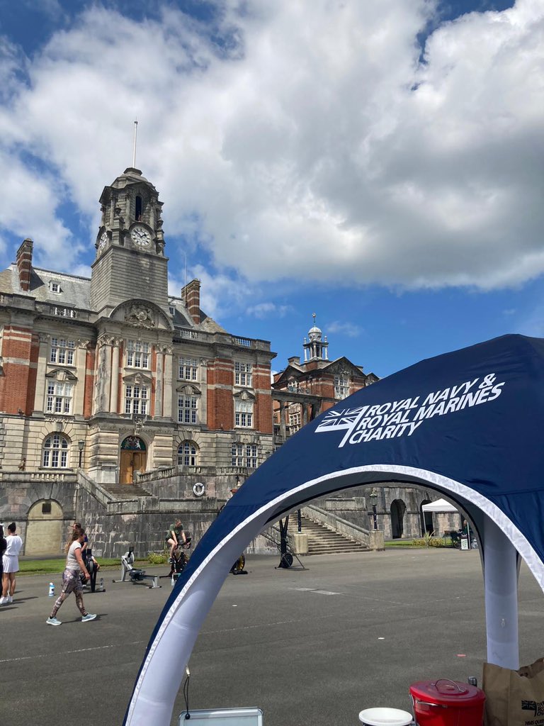 DartmouthBRNC's tweet image. To link with the origins of Field Gun and the 7488 mile journey from Portsmouth to Port Elizabeth, BRNC are aiming to complete 7488 laps of the parade ground ramps over two days. This is in support of the @RNRMC Virtual Field Gun Challenge.