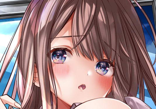 ずっと色塗りしてる✍
かわいくなれ～～ 