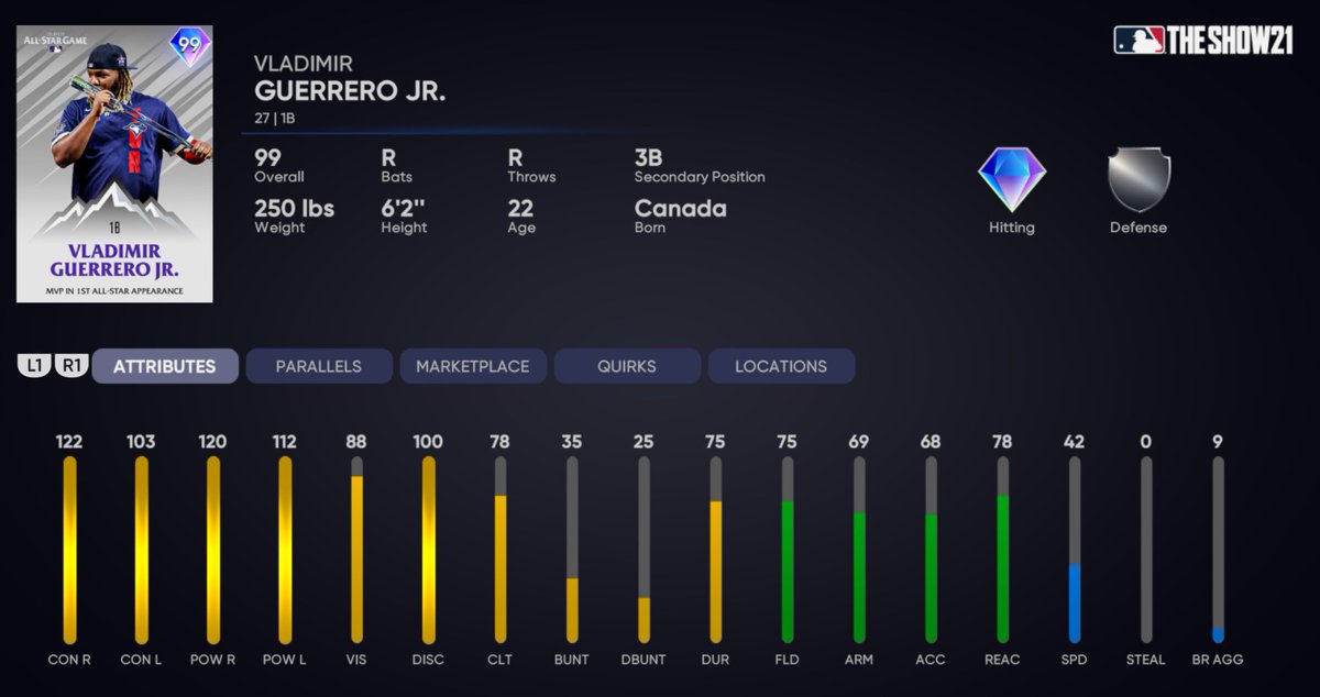 MLBGaming's tweet photo. Who's ready for some Vladdy Hacks in @MLBTheShow???💪💪💪 https://t.co/fDG0rycSPP