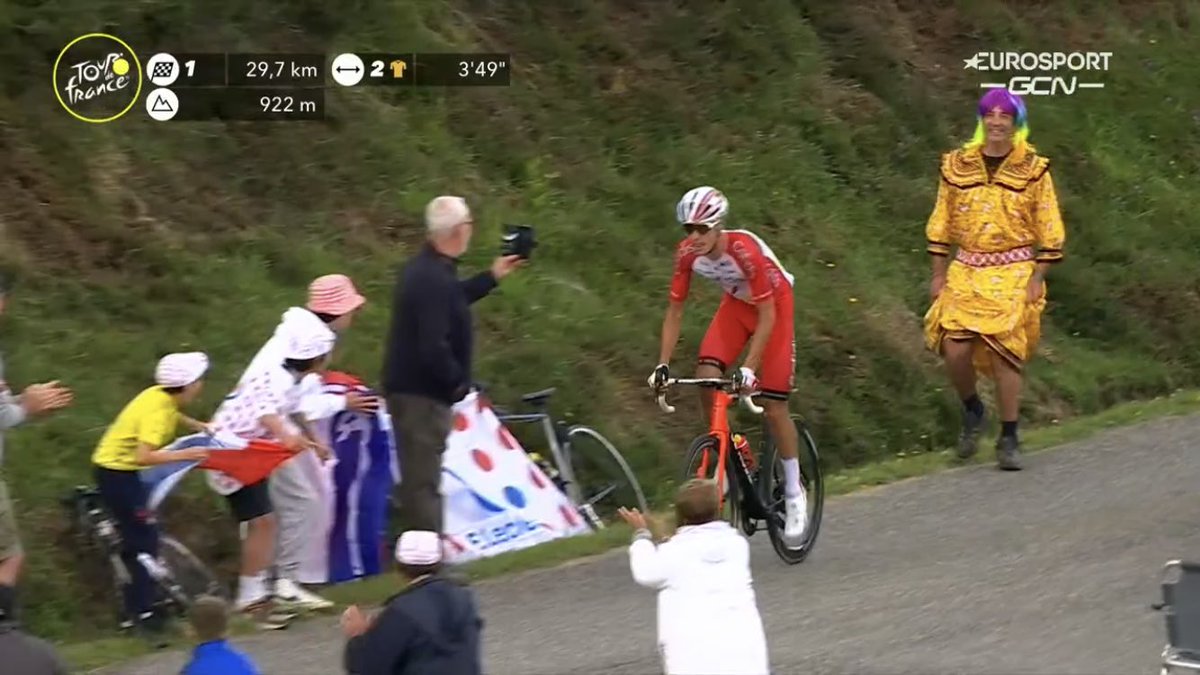 Robert_Chipote's tweet photo. Tiens ! Jean-Paul ?
Je crois que Jean-René @GodartShow s’est changé…

#TDF2021 
#AntenneVieux https://t.co/WyxJe69bpQ