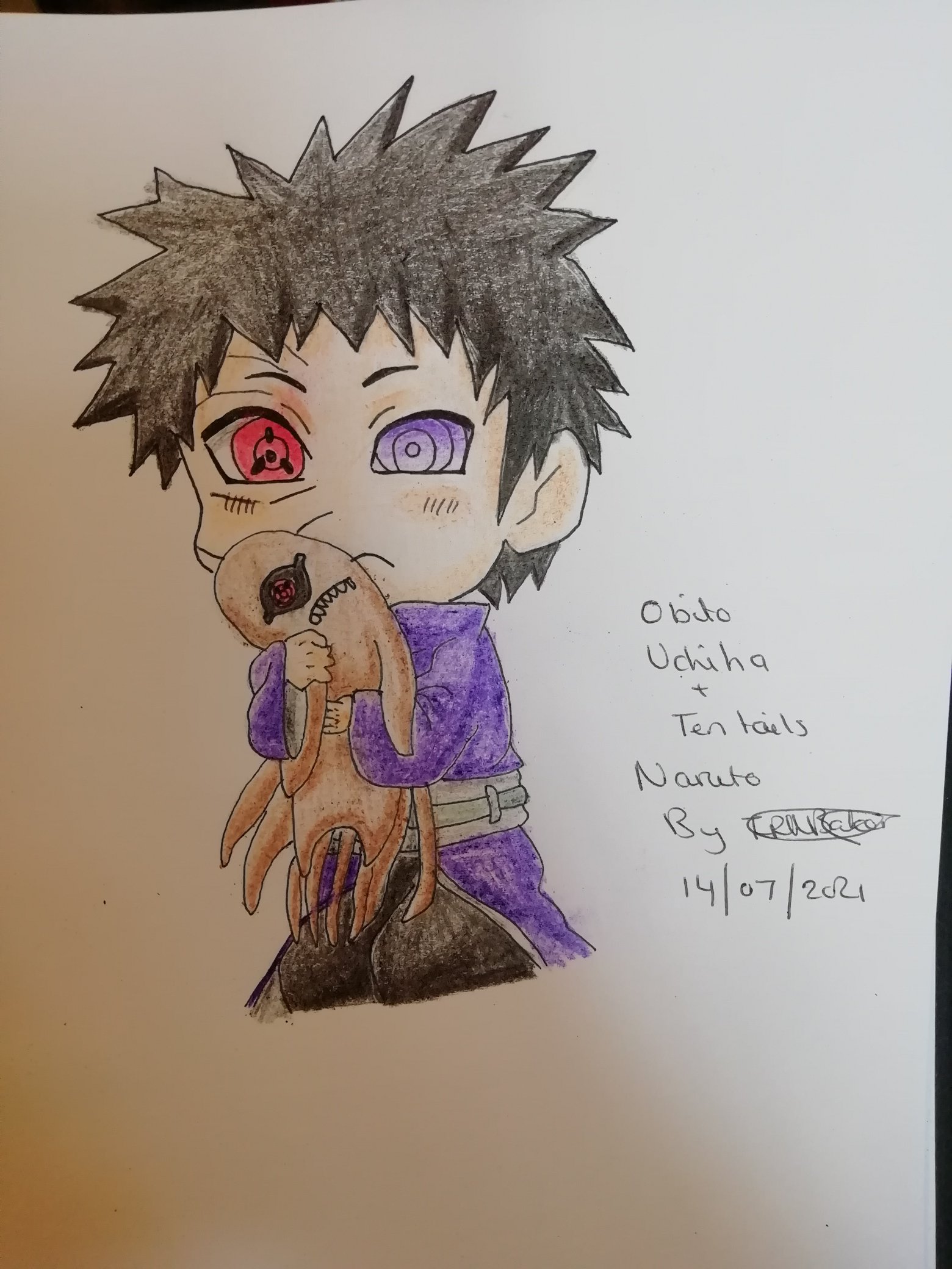 Fanart Obito Uchiha!