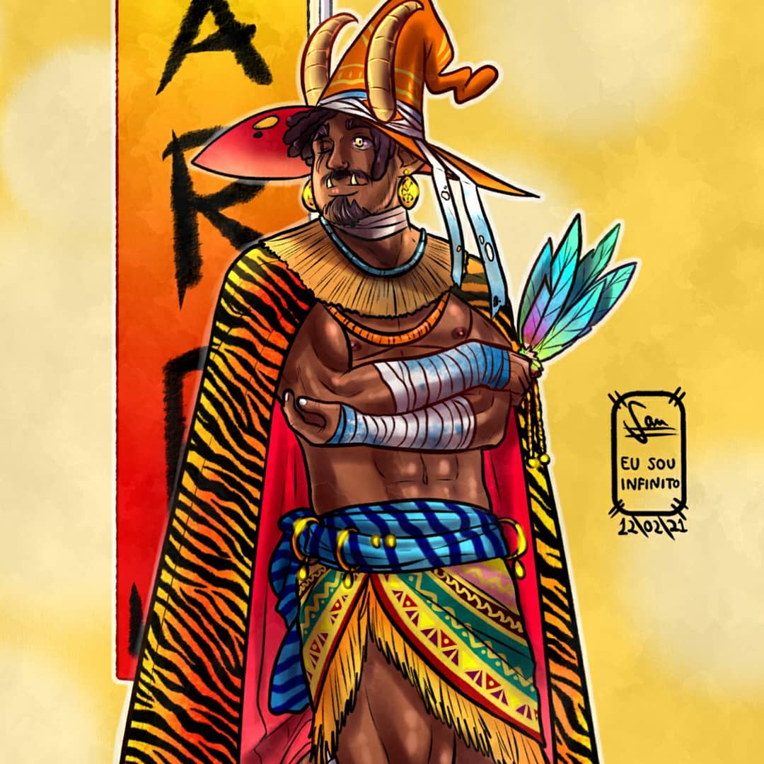 eusouinfinitu's tweet photo. 🌼Um bruxo estilo afro, adorei como ficou essas roupinhas. Sou apaixonado por essas cores e padrões
🌼Corre lá no Catarse e garanta seu volume do artbook e um abraço: https://t.co/BI6v3rVX5J https://t.co/pByAobSPph