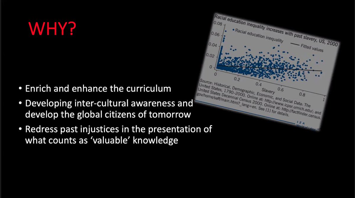 IrishAshyT's tweet photo. What does decolonising the curriculum mean?
In discussion at the #BILTVirtualConference this afternoon with @LeonTikly @ProfMadhuK & Alvin Birdi @BILTOnline https://t.co/ZH4h2XuYbn