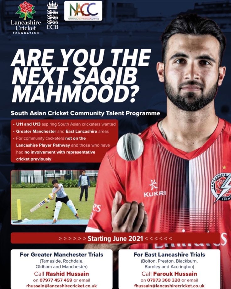 Plz RT 
Not long to go ..
foundation.lancashirecricket.co.uk/news/2020-news… <a href="/wernethcc/">Werneth Cricket Club</a> <a href="/PenworthamCC/">Penwortham Cricket Club</a> <a href="/ChorleyCC/">Chorley Cricket Club</a> <a href="/EuxtonCC/">EuxtonCC</a> <a href="/GreatEcc_CC/">Great Eccleston CC</a>  <a href="/rgccjrs/">Roe Green CC Juniors</a> <a href="/LongridgeCC/">Longridge CC</a> <a href="/BacupCC/">Bacup Cricket Club</a> <a href="/WhiteCoppiceCC/">White Coppice CC</a>