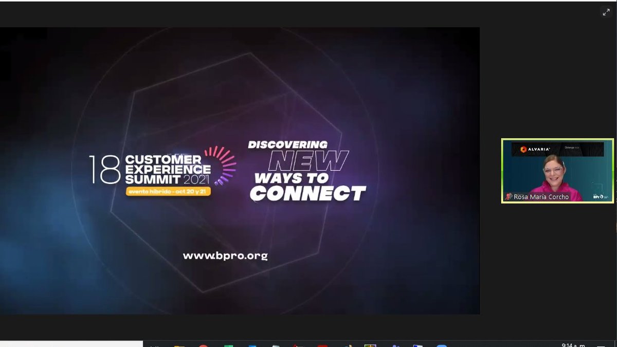 AlejandroHamon's tweet image. #TechDay2021 Muy Pronto 18 Customer Experience Summit 2021