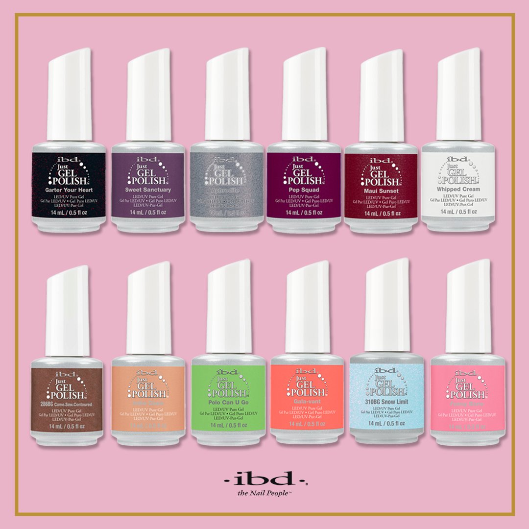 Here's a sneak peek of the latest seasonal collection, beauties! We're giving you shades ranging from dark to neutral, with pops of neon and metallic for an extra pop! Perfect for summer-summer-summertime! ☀️ #ibdbeauty #ibdjoyfullycamp #ibdjustgelpolish