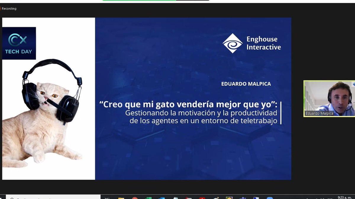 AlejandroHamon's tweet image. #TechDay2021 - Eduardo Malpica - Retos en la gestión