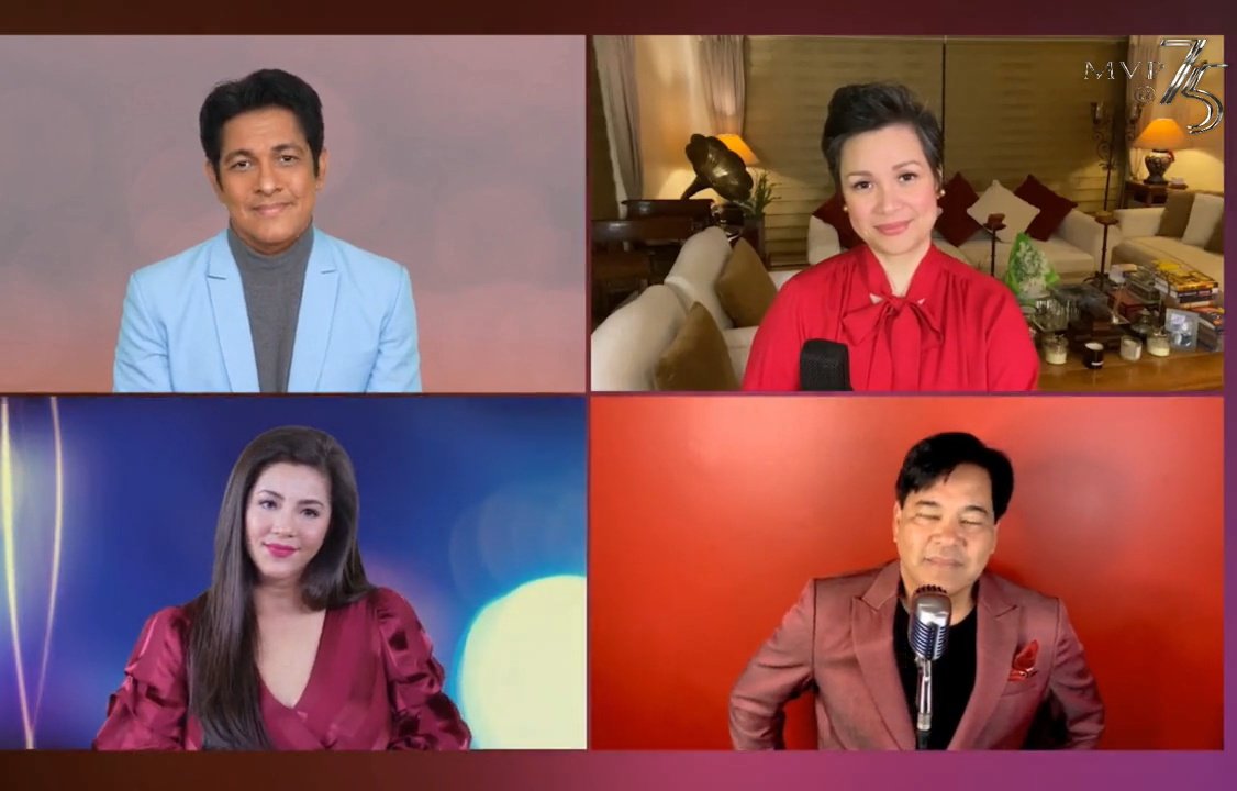 carrenginapoh's tweet photo. The Four Pillars of Music Industry 
 #GabayMVP75 https://t.co/OMIuvJ47Y4