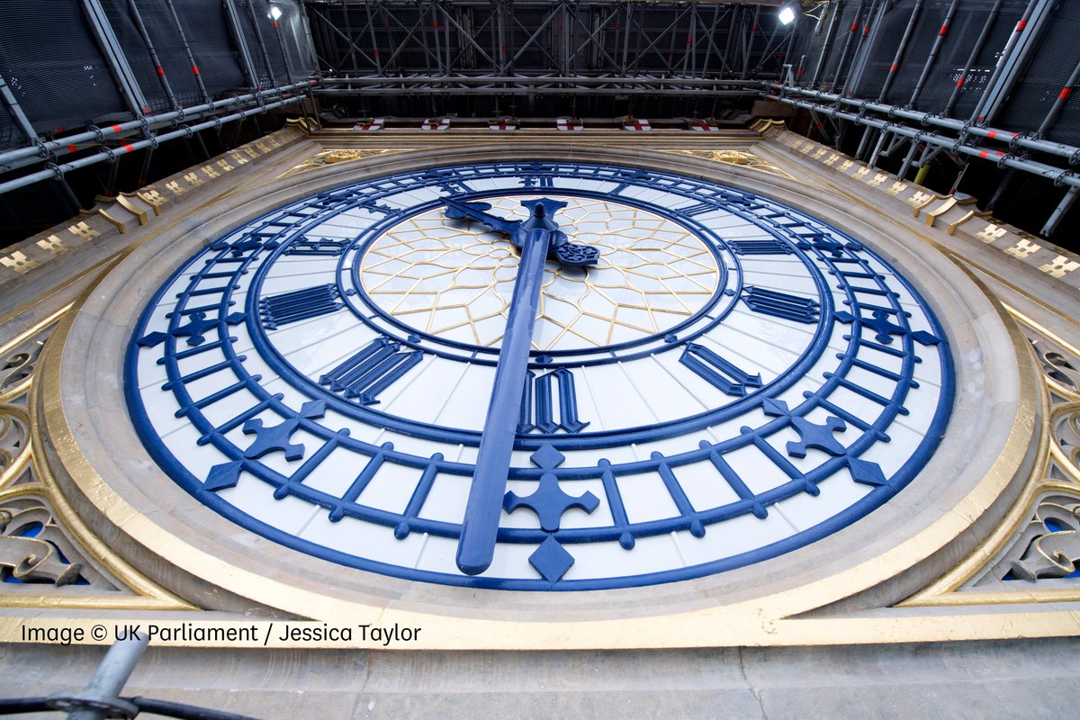 Give our team a big hand - or two. The #RestoringBigBen countdown continues next week as experts begin installing restored clock hands.

Three years after they were removed for urgent conservation work, the Elizabeth Tower's original clock hands will be reinstalled from 19 July.