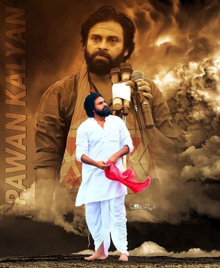 PK_Addicts's tweet photo. Terrific Design by @SureshRoyals20 💥👌

#AdvanceHBDJanaSenani @PawanKalyan https://t.co/wvPYb9uE37