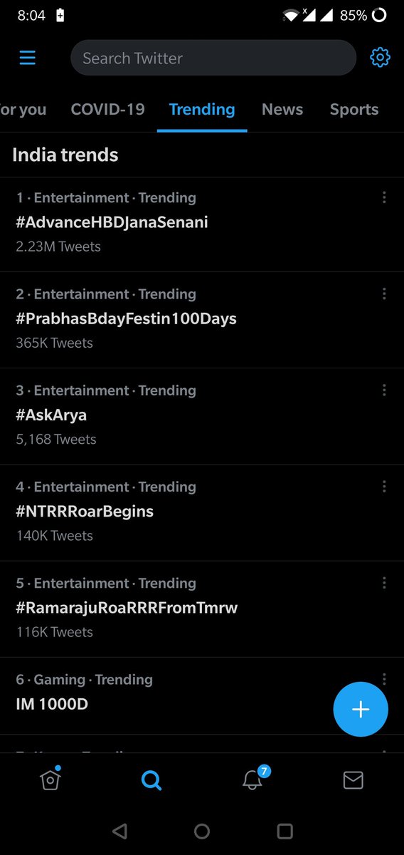 TrendPSPK's tweet photo. #AdvanceHBDJanaSenani is Trending in India for more than 2 Hrs at "no.1" 😎 https://t.co/HFx6Gxg3qK