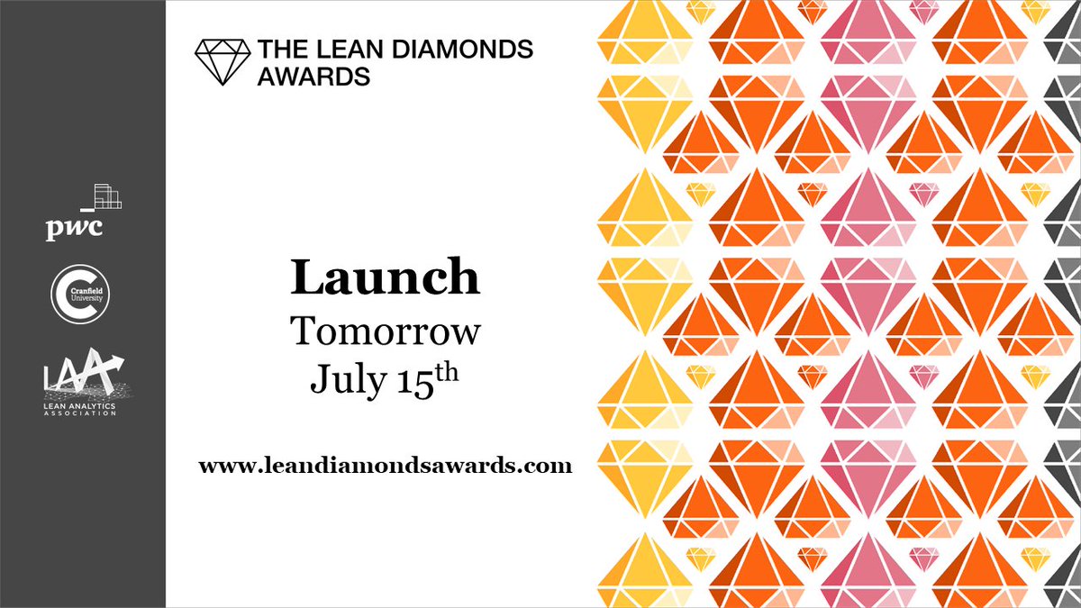 Lean_LAA's tweet photo. 🏆 We are pleased to invite you to the #LeanDiamondsAwards Launching Session tomorrow July 15, 4pm CET! We will present the benefits and how to apply for any of the three award categories #LEAN, #LEANINNOVATION, and #LEANDIGITAL. Register!
https://t.co/0bj0oTf7Yy https://t.co/2vCY0tEk25
