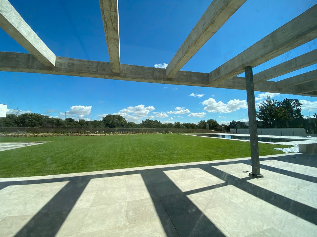 Estas son las espectaculares vistas del Pardo desde la terraza de una de las últimas viviendas en las que hemos tenido la suerte de participar.