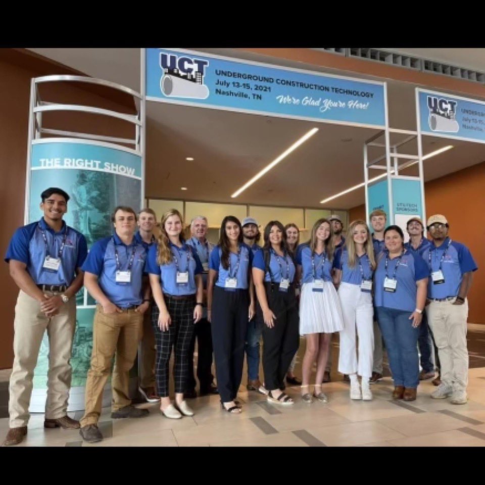 This week @latechagcnastt construction engineering technology and civil engineering students are in Nashville, TN networking with professionals and being educated on the newest trends in underground utility pipe infrastructure at uctconference