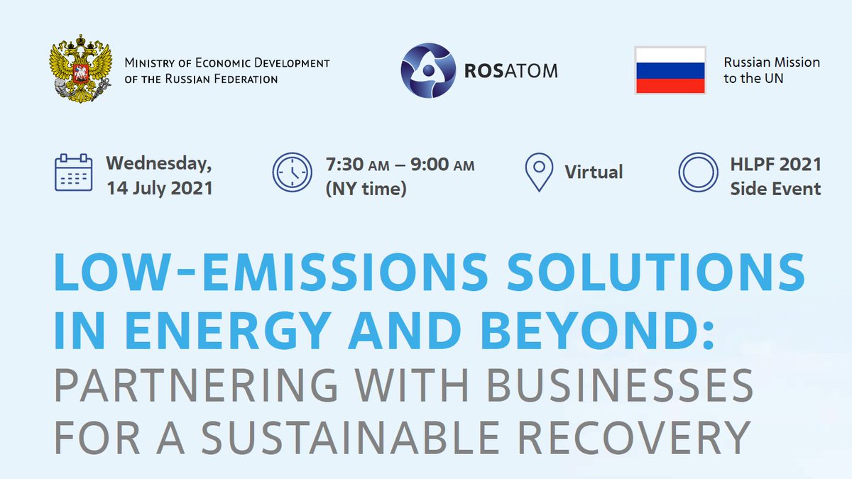 RussiaUN's tweet photo. Head of 🇷🇺@MinistryEconomy #Reshetnikov: When reducing #greenhouse gas #emissions we shouldn't discriminate against any technologies that lead to real emissions reduction. We have to reduce emissions wherever it's most efficient & with all available tools. https://t.co/f9W73W6ICu https://t.co/Yr7d5WTDCC