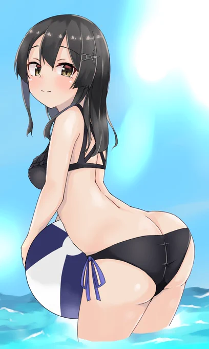 これは去年の水着親潮(今年も描いた気になっている 